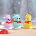 thumbnail image 5 of Savings 10 pcs Mini Snowman Figurines Light Up Christmas Snowman with Top Hat Glow in the Dark Christmas Micro Landscape Ornament Accessories Christmas Decorations Christmas Ornaments, 5 of 5