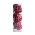 thumbnail image 1 of LUVCLS Bolas de Navidad de terciopelo Adornos de Hobby Lobby Bolas de Navidad irrompibles 8 cm M, 1 of 7