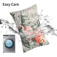 thumbnail image 6 of Salouo Tropical With Flamingos Pattern Pillow Cases,1PC Pillow Covers with Envelope Closure Decorative Pillow Case for Bed Couch,Pillows Not Included-16"x24", 6 of 6
