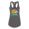 thumbnail image 2 of Wild Bobby,Del Boca Vista Seinfeld Retirement Community, Streetwear, Women Racerback Tank Top, Dark Grey, Medium, 2 of 4