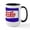 White/Black Inside, variant on CafePress - Pepsi Logo Mugs - 15 oz Ceramic Large White Novelty Mug