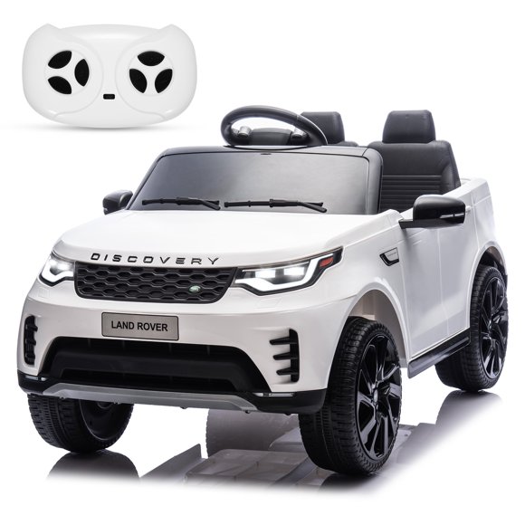 PIONEERWORKS Voiture Électrique pour Enfants 12 V, Land Rover sous Licence, 2 Moteurs, 3 Vitesses, Batterie 4,5 Ah, Contrôle Parental