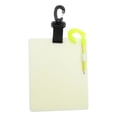 thumbnail image 2 of Ethern Diving Writing Slate Write Wordpad Durability Portable Underwater Gear with Clip, 2 of 9