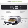 thumbnail image 4 of Horno de Pizza Eléctrico, Control Táctil, Temperatura 400°C, 6 Funciones, 12L, Metal y Vidrio Templado, AVERA, HPE01, 4 of 11
