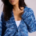 thumbnail image 5 of PFRNLF Womens Fuzzy Cardigan Winter Button Down Casual Long Sleeve Colorful Knit Sweaters, 5 of 7