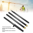 thumbnail image 2 of <p>Surveying Prism Pole, 4 Section Prism Pole Stable Structure 2 Meter High Concentricity  Bubble  For Tunnel Mine Highway</p>, 2 of 7