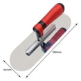 thumbnail image 2 of Stainless Steel Pool Trowel(11 X 4inch) Concrete Edger and Groover Stucco Cement Finishing Masonry C, 2 of 5