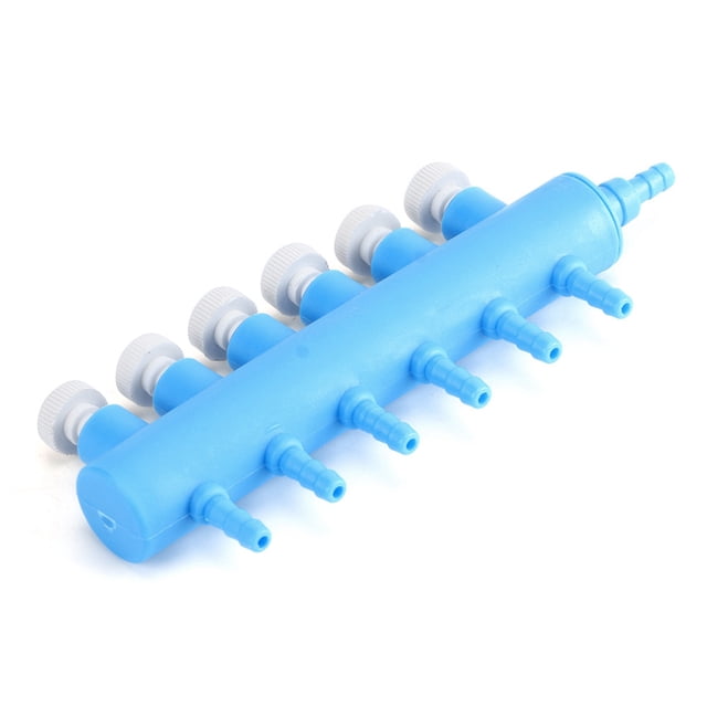 Oxygen Pipe Distributor, Air Pump Control Valve Multi distributor valve Fish Tank Splitter, Durable for Aquarium Fish Store Fish Tanks Household 2 Way 2PCS,3 Way 2PCS,4 Way,5 Way,6