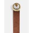 thumbnail image 3 of Scenario Women's Belt with Stone Buckle, Tan, Sizes S-3XL, 3 of 3