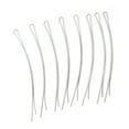 thumbnail image 3 of Beaupretty 100Pcs White Metal Hairpin Cute Simple Bobby Pin for Daily Hair Accessories Decor, 3 of 8
