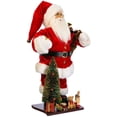 thumbnail image 2 of Kurt Adler 18-inch Kringle Klaus Santa with Tree and Gifts, 2 of 2