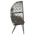 thumbnail image 3 of ACME Aeven Teardrop Patio Chair in Gray and Black, 3 of 6