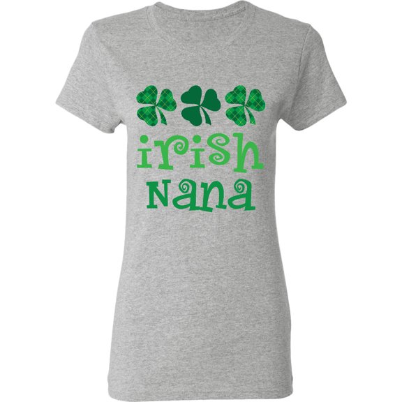 Inktastic Irish Nana St Patricks Day Women's T-Shirt