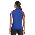 thumbnail image 2 of Sport-Tek Women's Sport-Wick Polo Shirt_True Royal/True Red/White_Medium, 2 of 6