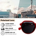 thumbnail image 4 of Gafas de sol retro para tiro callejero Gafas de sol coreanas Gafas de sol de moda, hechas de PC, 4 of 5