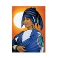 thumbnail image 2 of Unknown 12x14 White Modern Wood Framed Museum Art Print Titled - African Queen, 2 of 4