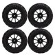 thumbnail image 5 of Neumáticos de goma para camiones RC, 4 piezas Neumáticos para camiones RC Accesorios RC Neumáticos para camiones RC Rendimiento probado, 5 of 12