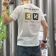 thumbnail image 4 of Camiseta de lino con estampado superior para hombre, camisetas con alfabeto para hombre, ajustadas, negras, básicas, de moda, ropa vintage, talla 5xl, geniales, tallas S, 4 of 4