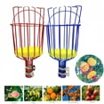 thumbnail image 4 of Speravity Cesta recogedora de frutas ajustable que cosecha eficientemente manzanas, peras, melocotones, naranjas, resistente y duradera Jardín y Patio azul, 4 of 6