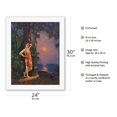 thumbnail image 2 of Hawaiian Pin Up Girl - Vintage Pin Up by L. Goddard c.1920s - Fine Art Rolled Canvas Print (Unframed) 20in x 26in, 2 of 4