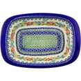 thumbnail image 2 of Polmedia Rectangular Non-Stick Polish Pottery Baker, 2 of 6