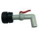thumbnail image 1 of Adaptador de Bidón Grande de PVC y PP Duradero Rosca 58 mm DN50 con Diferentes Diametros de Boca(90 degree/45 degree)(32mm) - A 90 degree UNA Macarena Válvula de tambor de aceite de agua polivinílica, 1 of 8