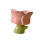 thumbnail image 5 of Vaso para helado, copas para sundae, tazón de cerámica, lindo tazón pequeño para postre, vasos para batidos, frutas, leche, batidos, refrigerios Taza de tulipán rosa, 5 of 8