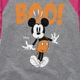 thumbnail image 3 of Mickey & Friends - Mickey Halloween Animation - Toddler And Youth Girls Raglan Graphic T-Shirt, 3 of 5