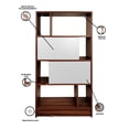 thumbnail image 4 of Librero Organizado DEREK Con Puertas Minimalista, 4 of 5