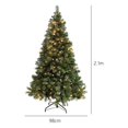 thumbnail image 4 of Arbol de Navidad Gonzaga Pino 210 CM CON 400 LUCES LED CALIDAS integradas, 4 of 5
