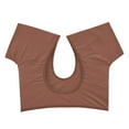 thumbnail image 2 of WNEGSTG Underarm Sweat Vest Breathable Underarm Sweat Proof Pads for Under Armpits Sweat for Women Girls Ladies Brown, 2 of 6