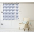 thumbnail image 6 of Ambesonne Geometric Peel & Stick Wallpaper for Home, Blue Skulls Optical, 13"x72", Navy Blue White, 6 of 6