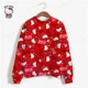 thumbnail image 5 of Sudadera con capucha para mujer, con estampado de HELLO KITTY, manga larga, talla grande, informal, para otoño, y2k, 5 of 5