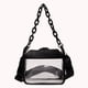 thumbnail image 3 of Chain Commute Bag Fashion Crossbody Bag Transparente Elegante para Viajes (negro), 3 of 9