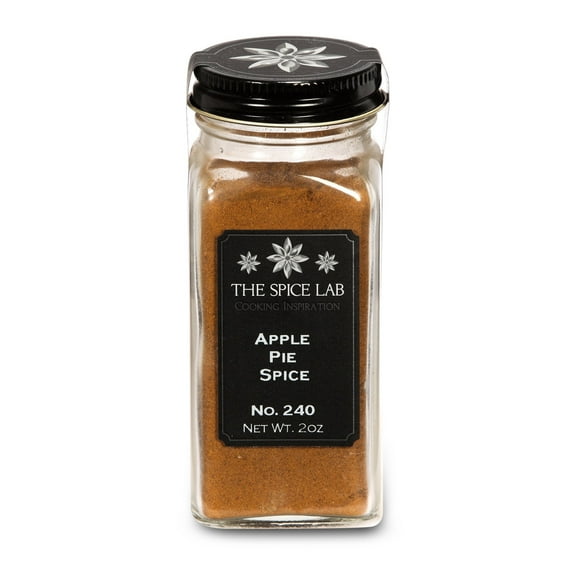 The Spice Lab Apple Pie Spice Blend - Holiday Gluten Free Apple Spice - 2 oz French Jar - Kosher & Non GMO - All Natural Apple Pie Seasoning- Perfect Blend for Tea, Apple Recipes and Oatmeal – 5240