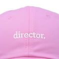 thumbnail image 2 of Dalix Director Embroidered Cotton Baseball Cap Adjustable Dad Hat Mens in Light Pink, 2 of 5