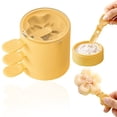 thumbnail image 1 of Shaped Silicone Ice Maker, Easy Release Mold Reusable, Mold for Homemade Yogurt Jelly and Puree - C, 1 of 4