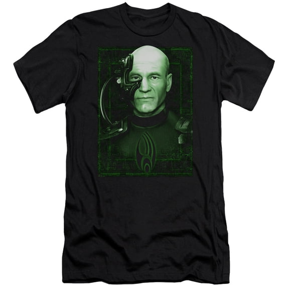 Star Trek - Locutus Of Borg - Premium Slim Fit Short Sleeve Shirt - X-Large