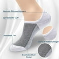 thumbnail image 2 of 8 Pairs No Show Men Socks,Thin Low Cut Non Slip Invisible Liner Short Socks for Boat Loafer Flats Sneakers, 2 of 11