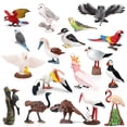 thumbnail image 2 of Simulation Bird Models Turkey Flamingos Parrot Owl Sea Eagle Ostrich Bird Models PVC Action Figures Figurines Kids Toys Gao Jinjia LED, 2 of 2