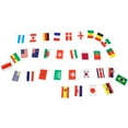 thumbnail image 1 of GOOHOCHY 1 juego de banderas de países para fiestas de fútbol. Banderas de hilo para fiestas con temática de fútbol., 1 of 8