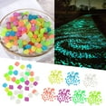thumbnail image 4 of Glow in The Dark Rocks, 100PCS Decorations Stones,Diamond Shaped Luminous Stone, Diamond Shaped Luminous Stone Glow Rocks, for Vase Fillers Fish Tank Aquariums Rocks Landscaping Luminous Stone, 4 of 8