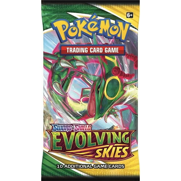 Pokemon Trading Card Game: Sword & Shield (SWSH7) Evolving Skies Booster Pack 10 Cards per Pack