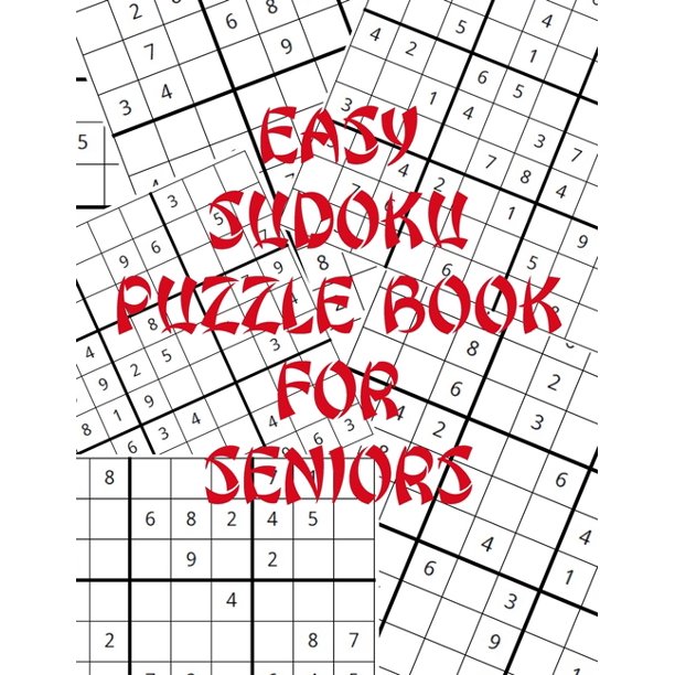 Easy Sudoku Puzzle Book For Seniors Large Print Easy Puzzles To Keep
