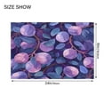 thumbnail image 4 of Bathroom Plush Absorbent Mat Single Square Pad 16x24Inches Bath Mat Fluffy Suitable For Bathroom Toilet Living Room Absorb Water Non-Slip Durable Large Purple Plum, 4 of 9
