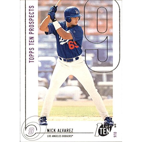 2002 Topps Ten #199 Nick Alvarez PROS RC MLB Baseball Trading Card