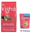 thumbnail image 1 of Kisha 12 Kg + Alimento Humedo Kisha Tilapia 85g (10 Pzas), 1 of 3