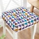 thumbnail image 4 of Cojín para silla de oficina, taburete para aula, cojín para silla, cojín para suelo, cojín cuadrado de lino y poliéster., 4 of 8