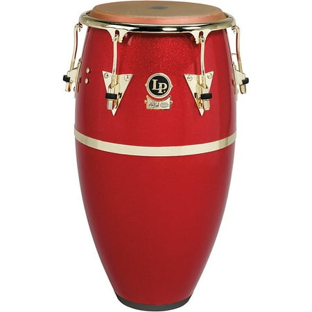 Galaxy Congas - LP Galaxy Fiberglass Fausto Cuevas III Signature Conga, Arena Red with Gold Hardware 12.50 in.