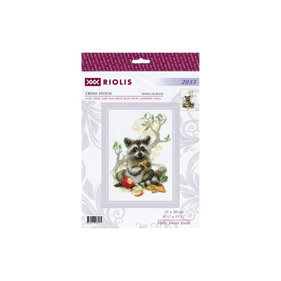 Riolis Cross Stitch Kit Fluffy Sweet Tooth